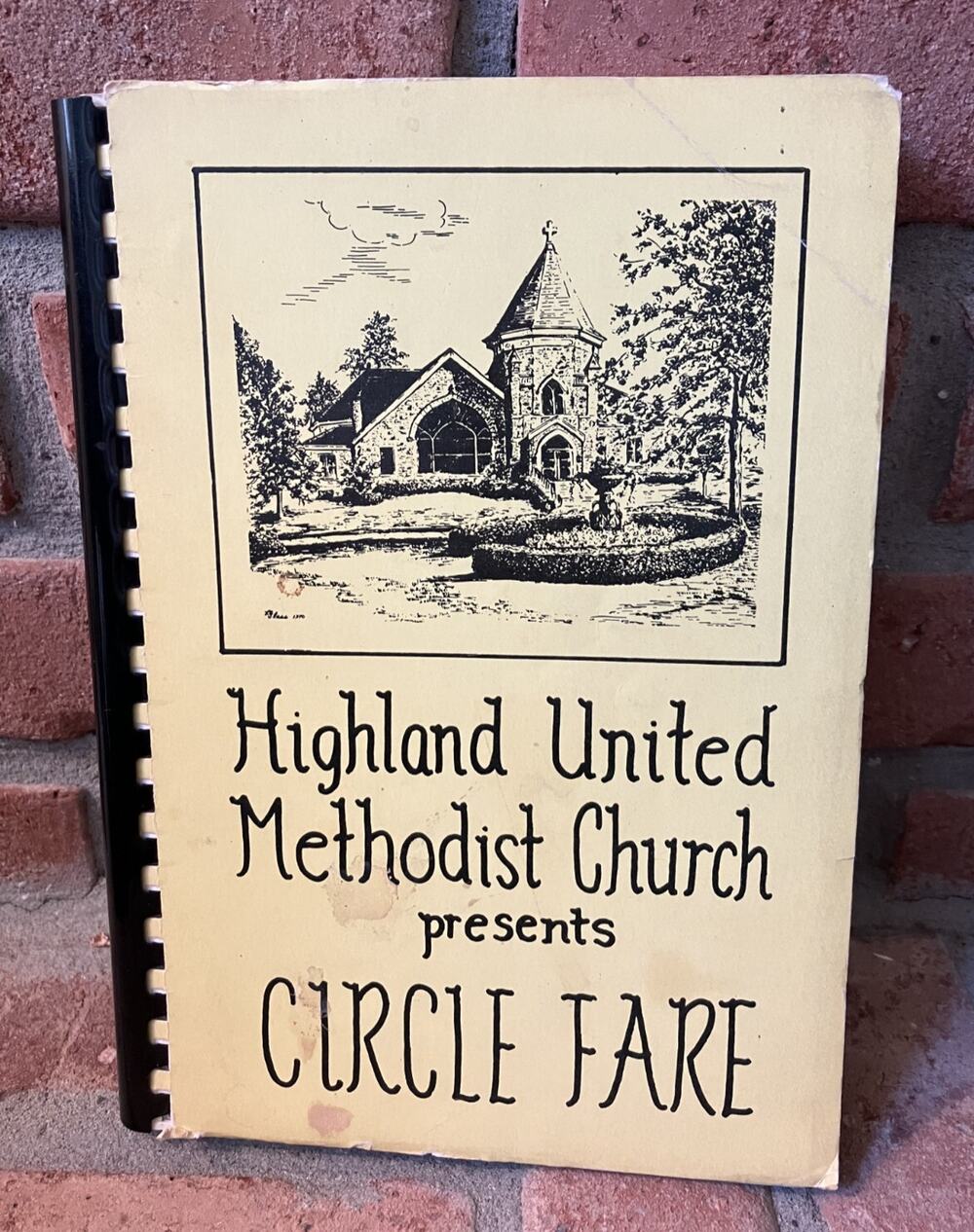 Circle Fare Cookbook Recipes Methodist Church Ft. Thomas KY Vintage 1976